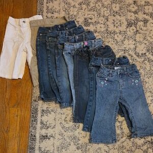 Girls 18 Month, Kids Denim and Khaki Jeans Collection